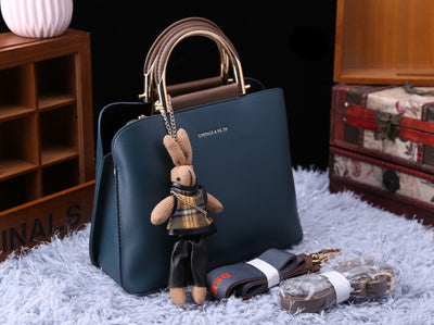 Bolsa de Cuero Auténtico para Mujer - Estilo Trendy Messenger Ejecutiva - Image 8