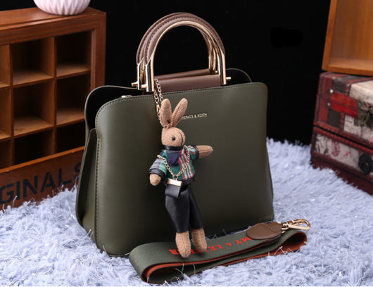 Bolsa de Cuero Auténtico para Mujer - Estilo Trendy Messenger Ejecutiva - Image 6