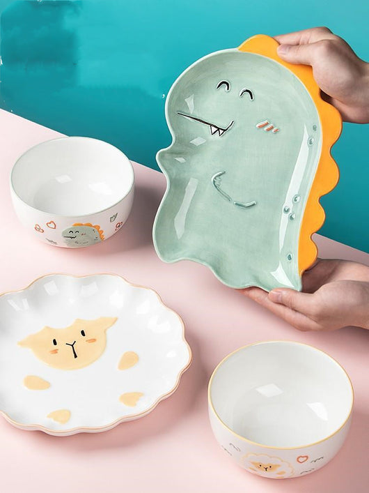 Platos Infantiles de Cerámica con Diseños Adorables - Image 10
