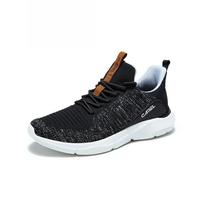 Zapatillas Deportivas Camel Mesh Transpirables - Tenis Tejido Volador para Correr - Image 4