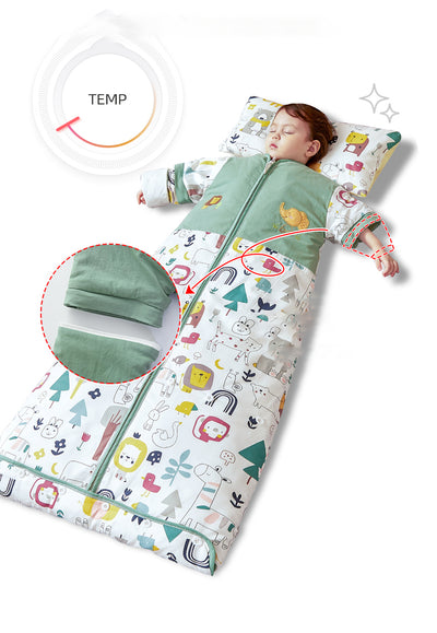 Saco de Dormir para Bebé Multiestación - Algodón Transpirable Todo el Año - Image 11
