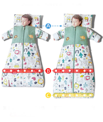 Saco de Dormir para Bebé Multiestación - Algodón Transpirable Todo el Año - Image 13