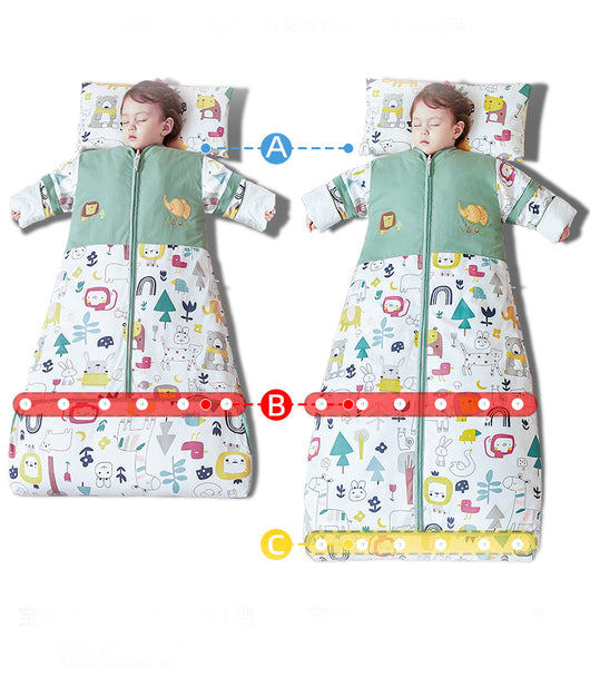 Saco de Dormir para Bebé Multiestación - Algodón Transpirable Todo el Año - Image 3