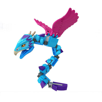 Bloques de Construcción Serie Animales - Rompecabezas 3D Trueno, Serpiente, Araña y Rinoceronte - Image 4