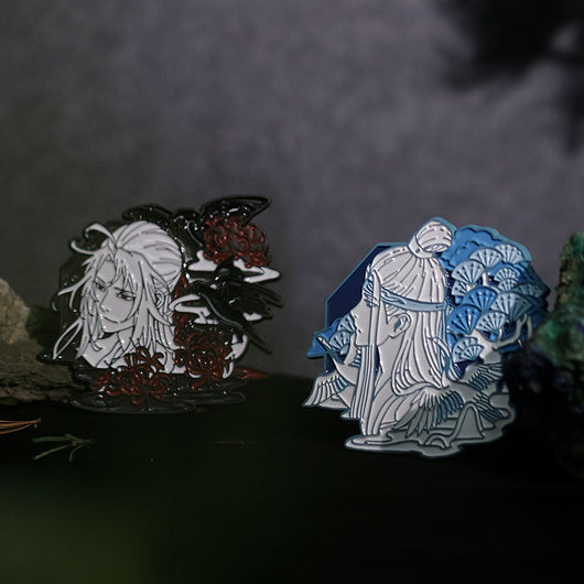 Insignia de Metal de Liderazgo Wei Wuxian y Lan Wangji - Colección Oficial Anime - Image 10