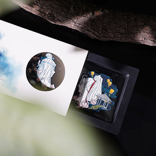 Insignia de Metal de Liderazgo Wei Wuxian y Lan Wangji - Colección Oficial Anime - Image 4