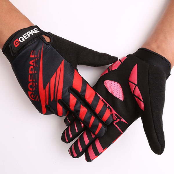 Guantes de Ciclismo Dedo Completo Transpirables con Silicona