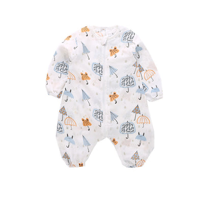 Saco de Dormir Bebé Gasa Transpirable - Pijama Enterizo Verano Recién Nacido - Image 2