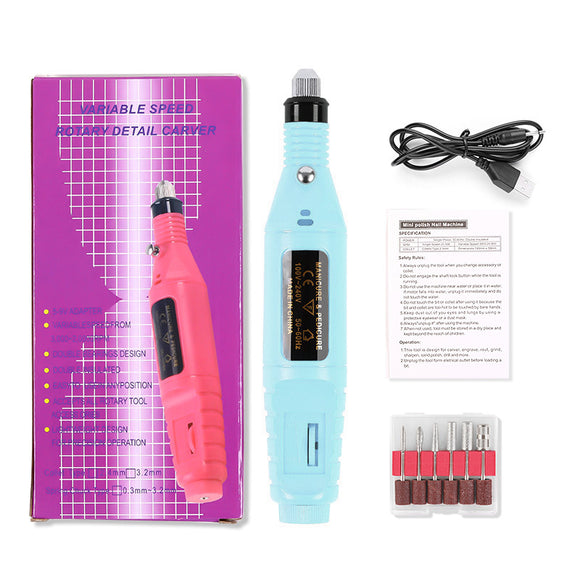 Pulidor de Uñas Eléctrico Portátil