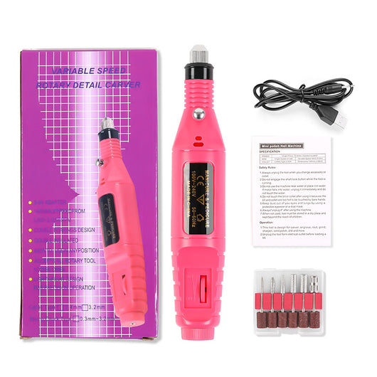 Pulidor de Uñas Eléctrico Portátil