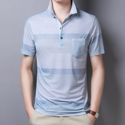 Polo Casual de Manga Corta para Hombre - Diseño Simple y Versátil - Image 10