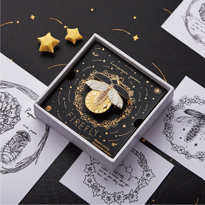 Broche Luciérnaga Luminoso de Diseñador - Joya de Autor Premium para Mujer - Image 12
