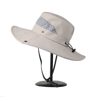 Sombrero Bucket Unisex de Ala Ancha con Protección UV para Pesca y Playa - Image 8