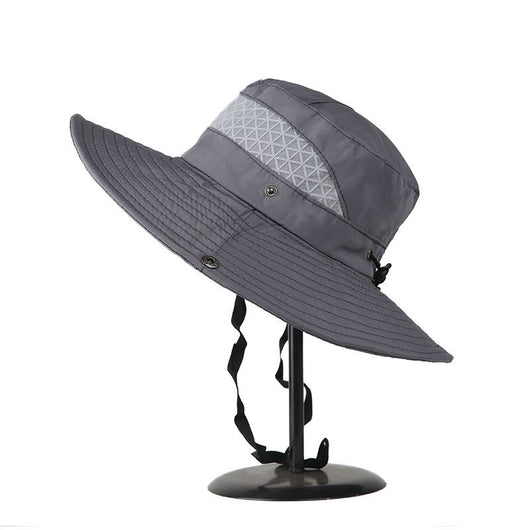 Sombrero Bucket Unisex de Ala Ancha con Protección UV para Pesca y Playa - Image 4
