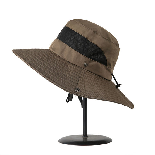 Sombrero Bucket Unisex de Ala Ancha con Protección UV para Pesca y Playa - Image 5