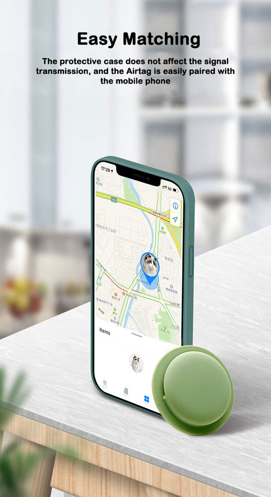 Funda Protectora de Silicona para AirTag - Localizador Anti-pérdida - Image 39