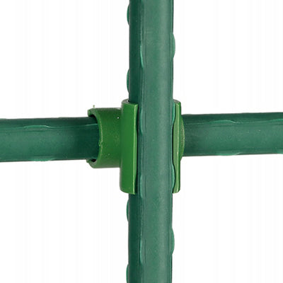Enrejado de Jardín con Estructura de Acero Revestido para Plantas Trepadoras - Image 2