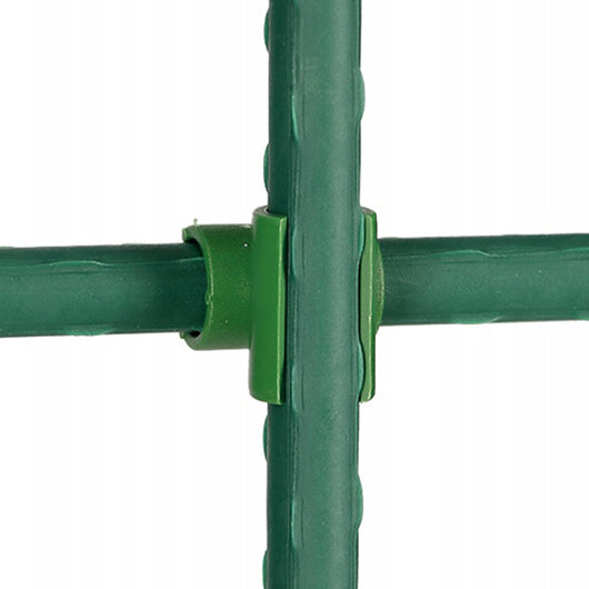 Enrejado de Jardín con Estructura de Acero Revestido para Plantas Trepadoras - Image 2