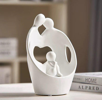 Decoración de Cerámica para Pareja - Arte Moderno para Hogar, Oficina y Dormitorio - Image 11