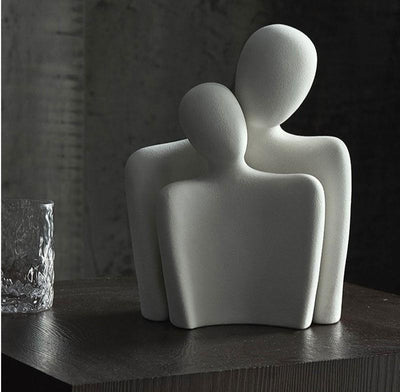 Decoración de Cerámica para Pareja - Arte Moderno para Hogar, Oficina y Dormitorio - Image 12