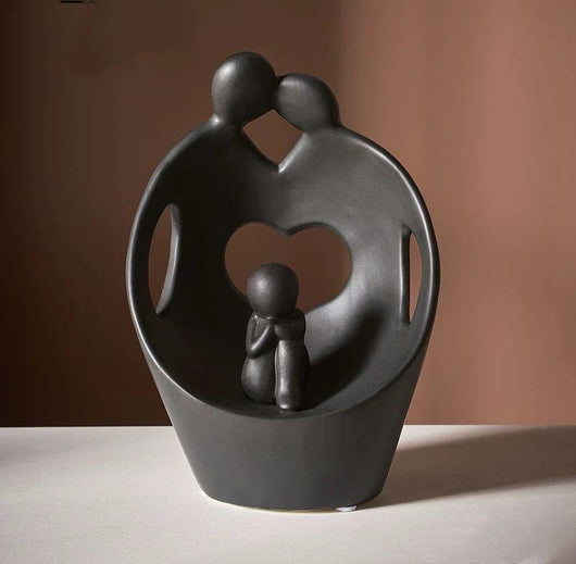 Decoración de Cerámica para Pareja - Arte Moderno para Hogar, Oficina y Dormitorio - Image 6