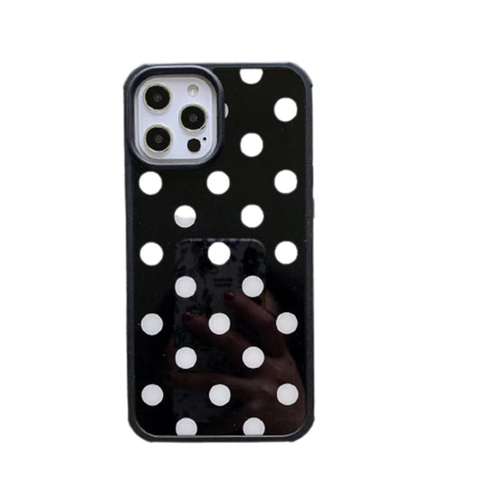 Funda para Teléfono Lunares Blanco y Negro con Diseño Romántico - Image 10