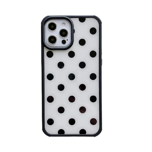Funda para Teléfono Lunares Blanco y Negro con Diseño Romántico - Image 7