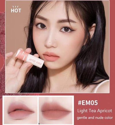 Brillo Labial Mate Aterciopelado de Larga Duración Impermeable Dual - Image 2