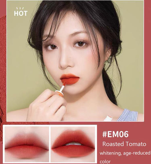 Brillo Labial Mate Aterciopelado de Larga Duración Impermeable Dual - Image 5