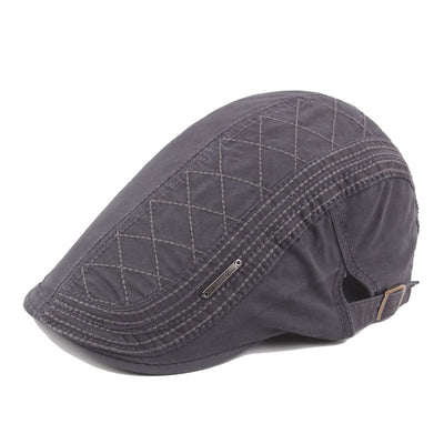Gorra de Algodón Estilo Británico Retro con Visera - Sombrero para el Sol Outdoor - Image 7