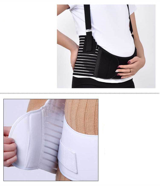 Faja de Soporte Lumbar Ajustable - Cinturón de Apoyo Abdominal Transpirable para Embarazadas - Image 4