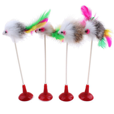 Juguete Interactivo para Gatos con Pluma y Resorte - Image 13