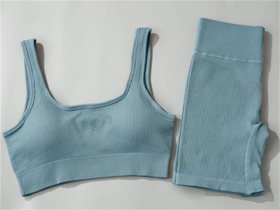 Sujetador Deportivo U-Neck con Soporte Reforzado para Yoga y Fitness - Image 9