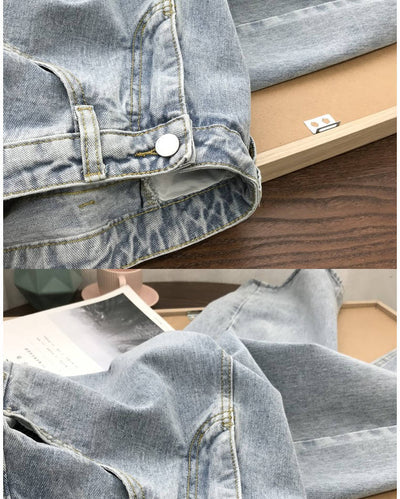 Jeans Retro Cintura Alta Corte Recto - Image 8