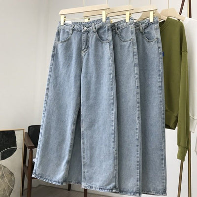 Jeans Retro Cintura Alta Corte Recto - Image 3