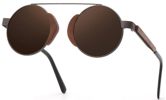 Gafas de Sol Bambú Retro Unisex - Lentes de Madera Naturales - Image 2