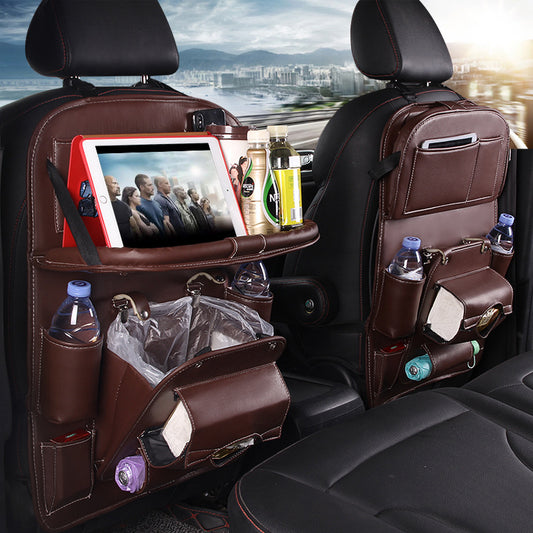 Organizador de Asiento Trasero para Auto - Bolsa Multifunción Impermeable