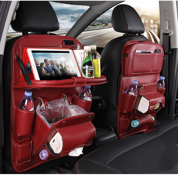 Organizador de Asiento Trasero para Auto - Bolsa Multifunción Impermeable