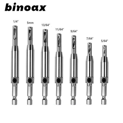 Kit Profesional de Taladro para Bisagras - Perforador de Precisión con Brocas Hexagonales - Image 8