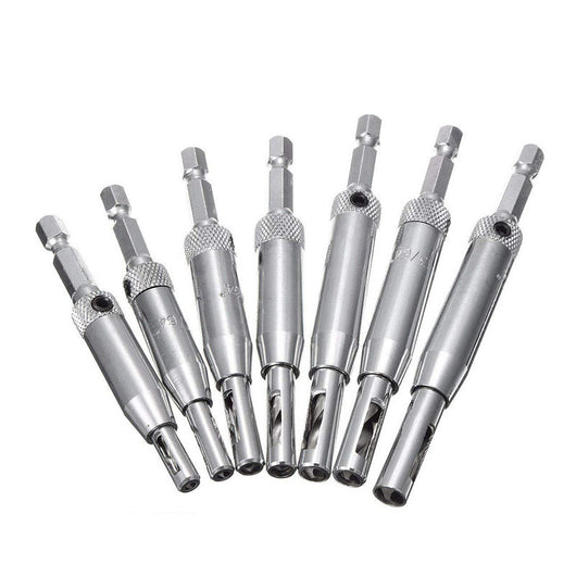 Kit Profesional de Taladro para Bisagras - Perforador de Precisión con Brocas Hexagonales - Image 5