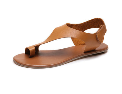 Sandalias Planas Velcro Estilo Europeo para Mujer - Cómodas y Versátiles - Image 8