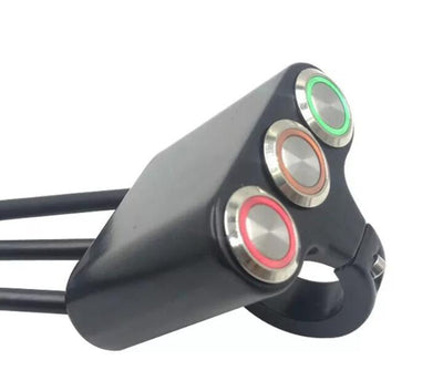 Interruptor Universal de Luces de Emergencia para Motocicleta - Image 8