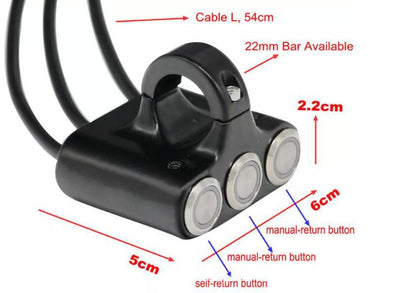 Interruptor Universal de Luces de Emergencia para Motocicleta - Image 9