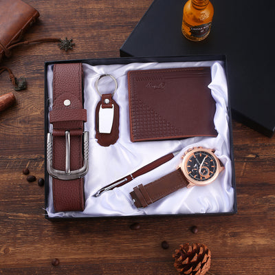 Set de Regalo Reloj y Billetera de Cuero para Hombre Ejecutivo - Image 6