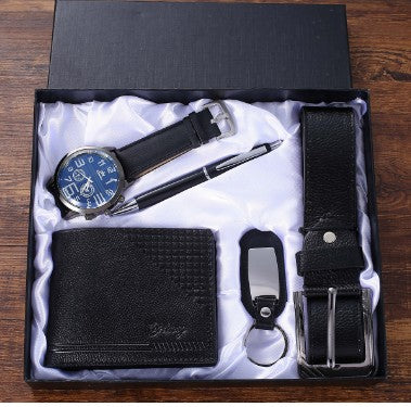 Set de Regalo Reloj y Billetera de Cuero para Hombre Ejecutivo - Image 9