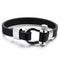 Pulsera de Cuero con Hebilla Acero Inoxidable - Estilo Náutico Surfer