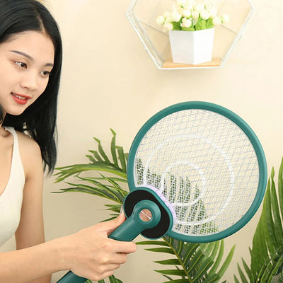 Raqueta Eléctrica Antimosquitos con Luz LED - Trampa de Insectos para el Hogar - Image 2