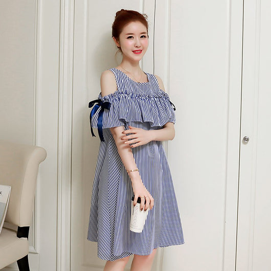Vestido de Maternidad y Lactancia Versátil de Verano - Image 13