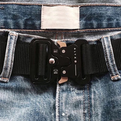 Cinturón Industrial de Metal con Hebilla Estrella - Unisex Moda Contemporánea - Image 9