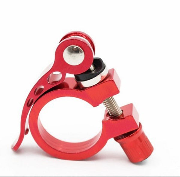Abrazadera Rápida para Tija de Sillín de Bicicleta - Compatible 25.4 31.8 28.6 34.9 mm